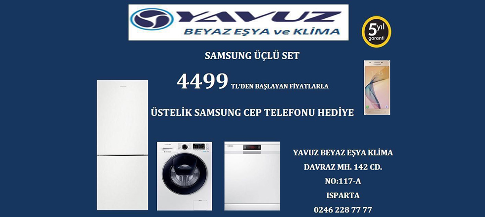 Samsung Üçlü Sette Kampanya