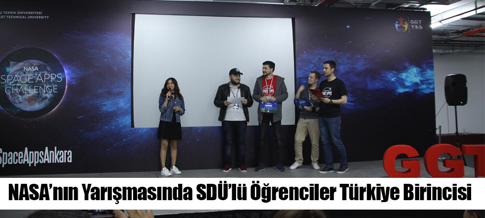 NASA’nın Yarışmasında SDÜ’lü Öğrenciler Türkiye Birincisi