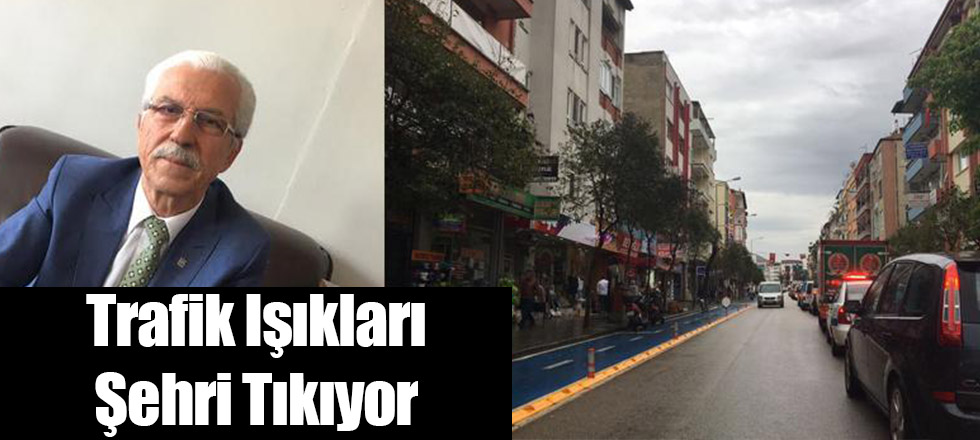 Trafik Işıkları Şehri Tıkıyor