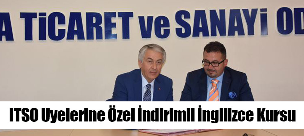 ITSO Uyelerine Özel İndirimli İngilizce Kursu