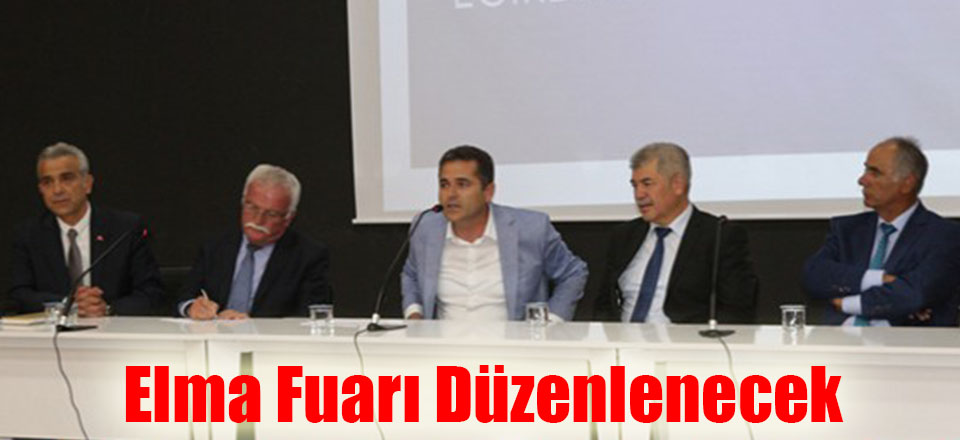 Elma Fuarı Düzenlenecek