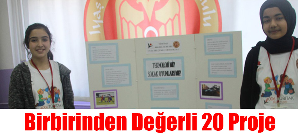 Birbirinden Değerli 20 Proje