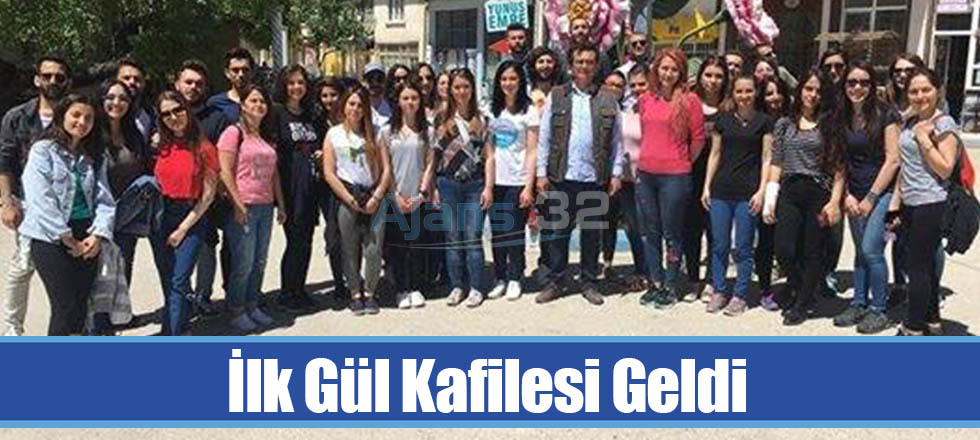 İlk Gül Kafilesi Geldi