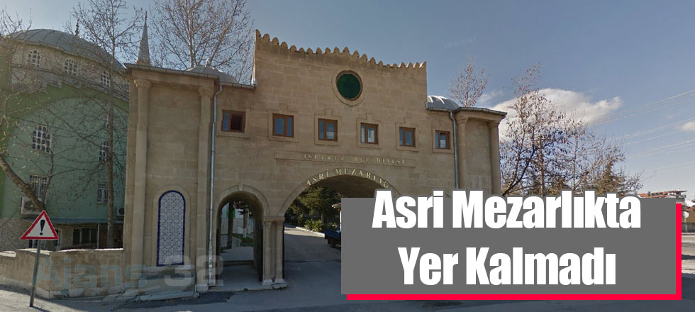 Asri Mezarlıkta Yer Kalmadı