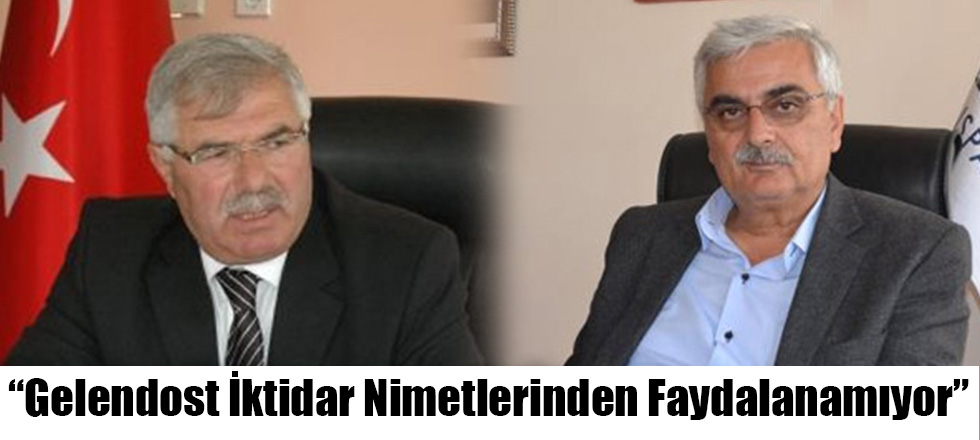 Gelendost İktidar Nimetlerinden Faydalanamıyor
