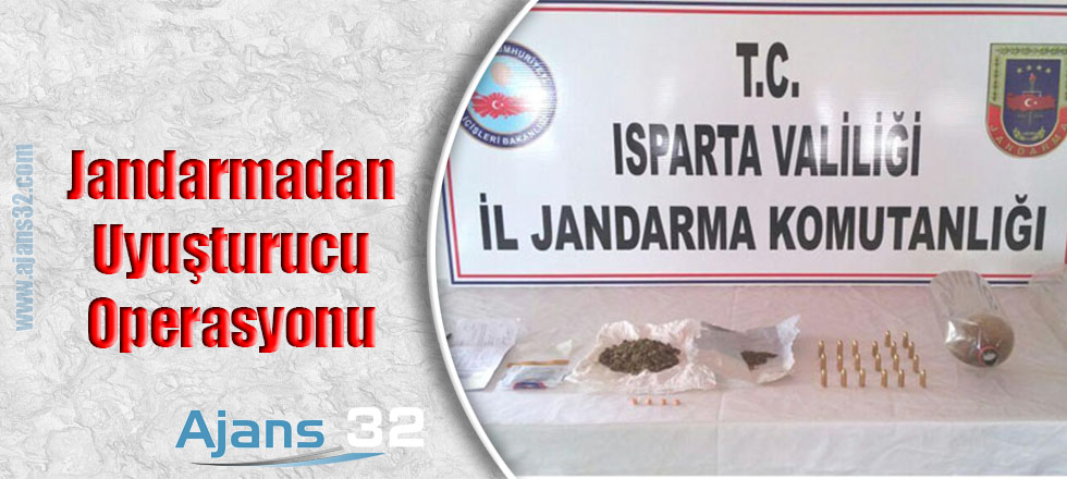 Jandarma'dan Uyuşturucu Operasyonu