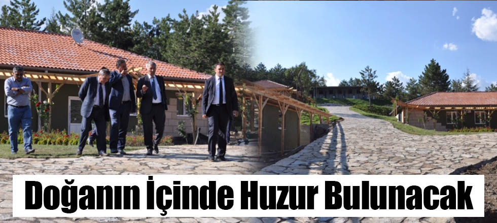 Doğanın İçinde Huzur Bulunacak
