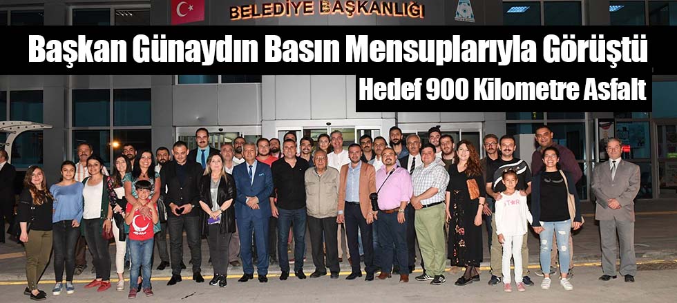 Başkan Günaydın Gazetecilerle Buluştu