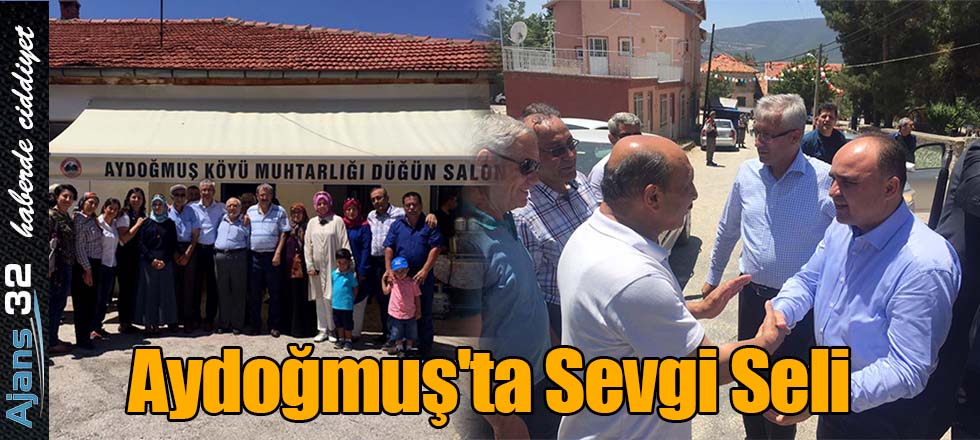 Aydoğmuş'ta Sevgi Seli