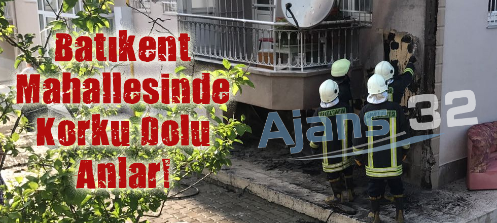 Batıkent Mahallesinde Korku Dolu Anlar!