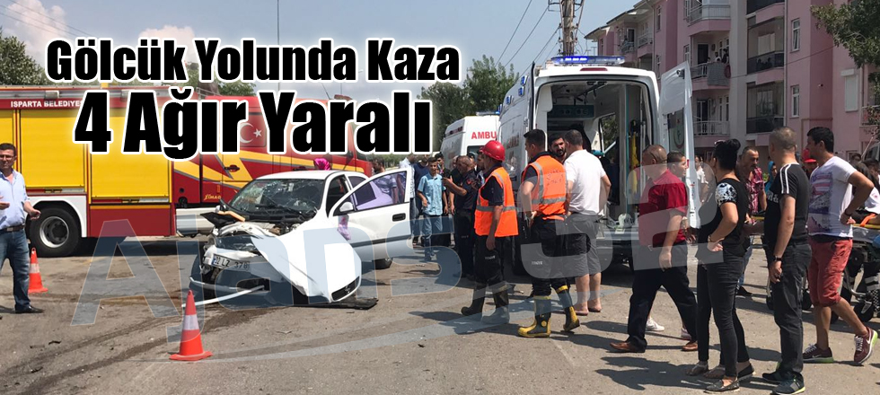 Gölcük Yolunda Kaza 4 Ağır Yaralı