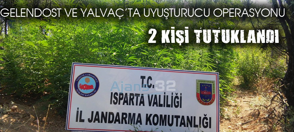 Jandarmadan Uyuşturucu Operasyonu: 2 Kişi Tutuklandı