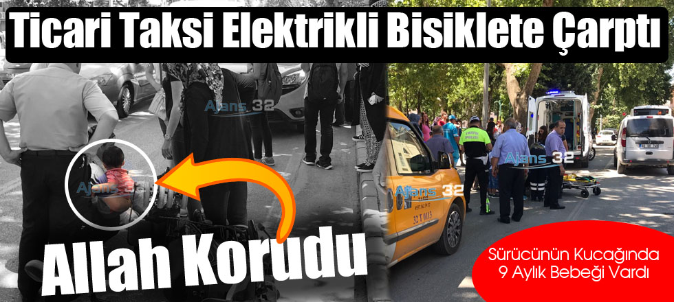Allah Korudu! Tarafik Kazası: 1 Yaralı