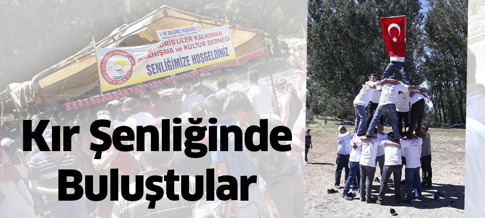 Kır Şenliğinde Buluştular