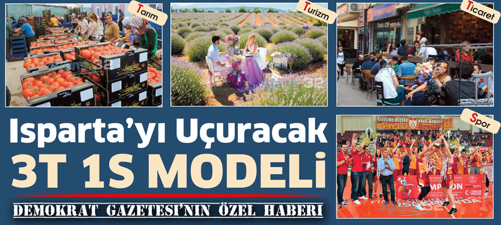 Isparta’yı Uçuracak 3T 1S Modeli