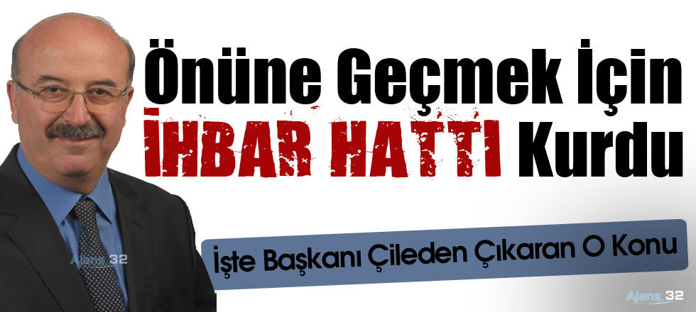 Önüne Geçmek İçin İhbar Hattı Kurdu