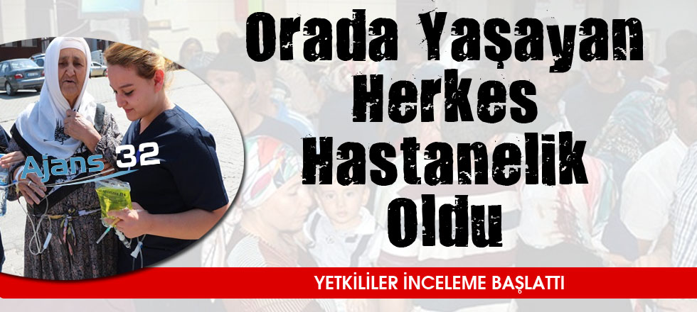 Orada Yaşayan Herkes Hastanelik Oldu!
