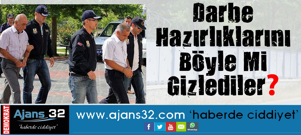 Isparta'da Darbe Hazırlıklarını Böyle Mi Gizlediler?