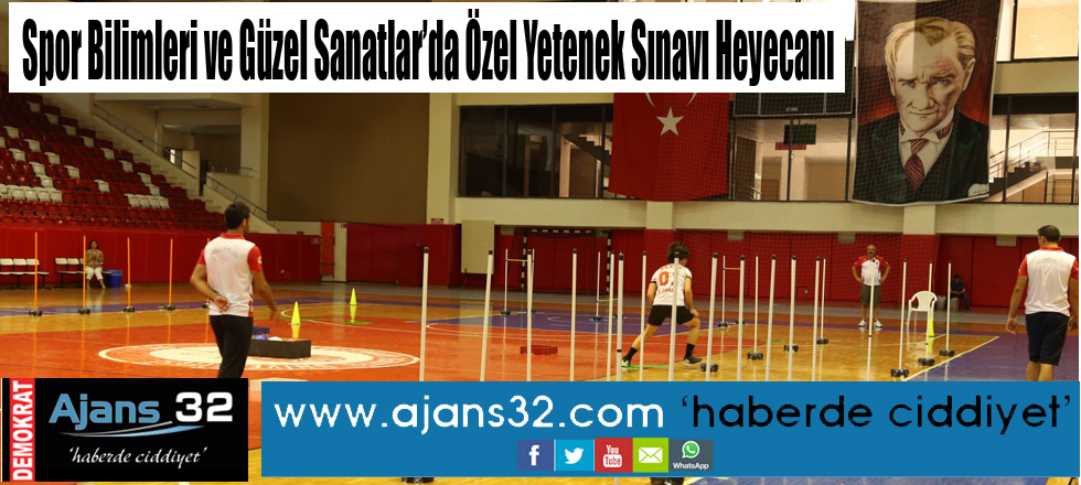 Spor Bilimleri ve Güzel Sanatlar’da Özel Yetenek Sınavı Heyecanı