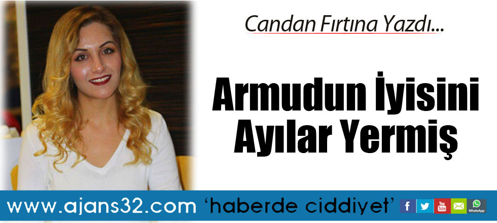 Armudun İyisini Ayılar Yermiş