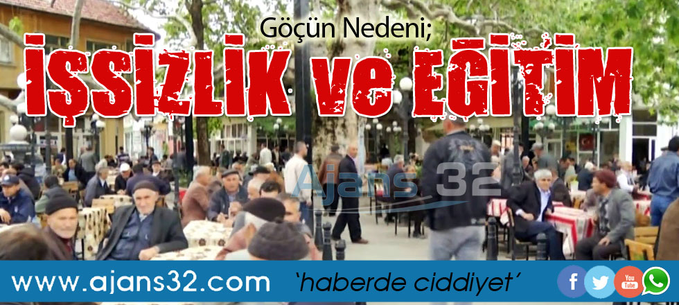Göçün Nedeni İşsizlik ve Eğitim