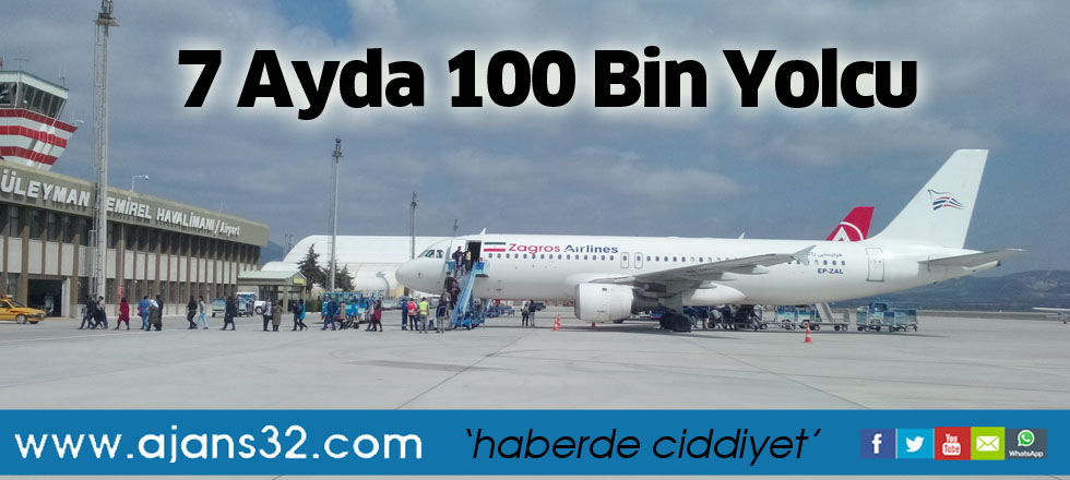 7 Ayda 100 Bin Yolcu
