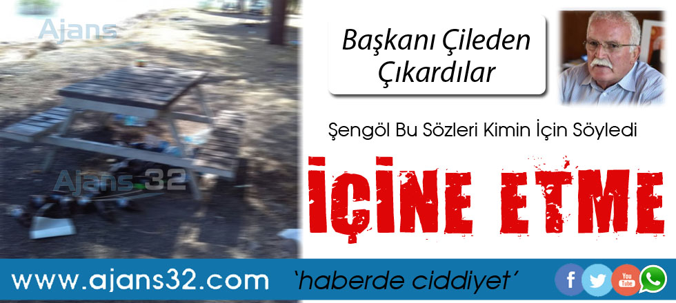 Başkan'ı Çileden Çıkardılar: İçine Etme!