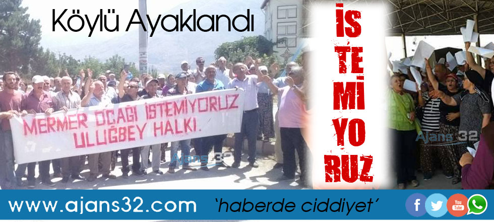 O Köy Ayaklandı / İSTEMİYORUZ!