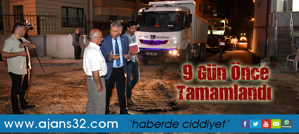 9 Gün Önce Tamamlandı