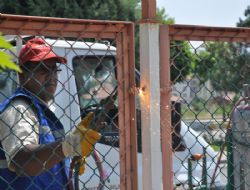 Günaydın, Mini Kentte incelemelerde bulundu