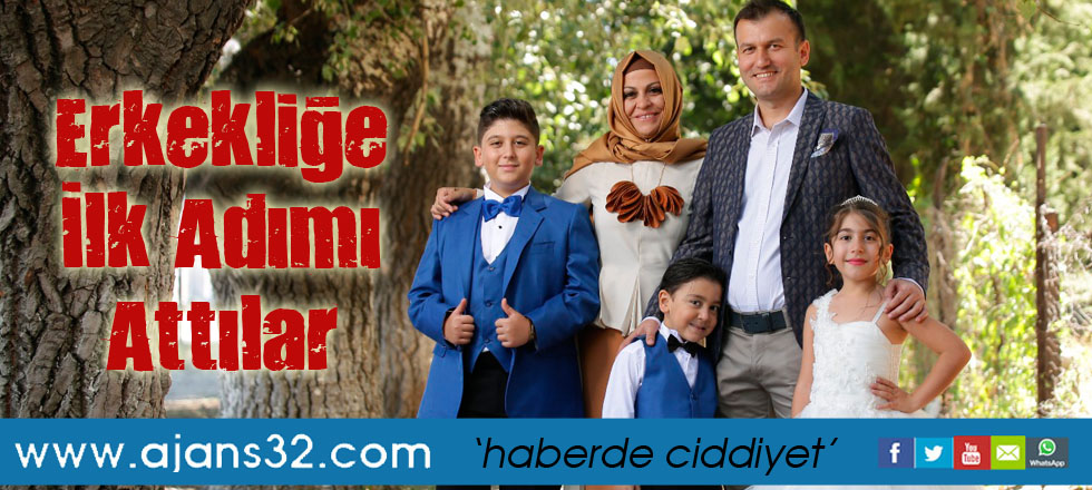 Erkekliğe İlk Adımı Attılar
