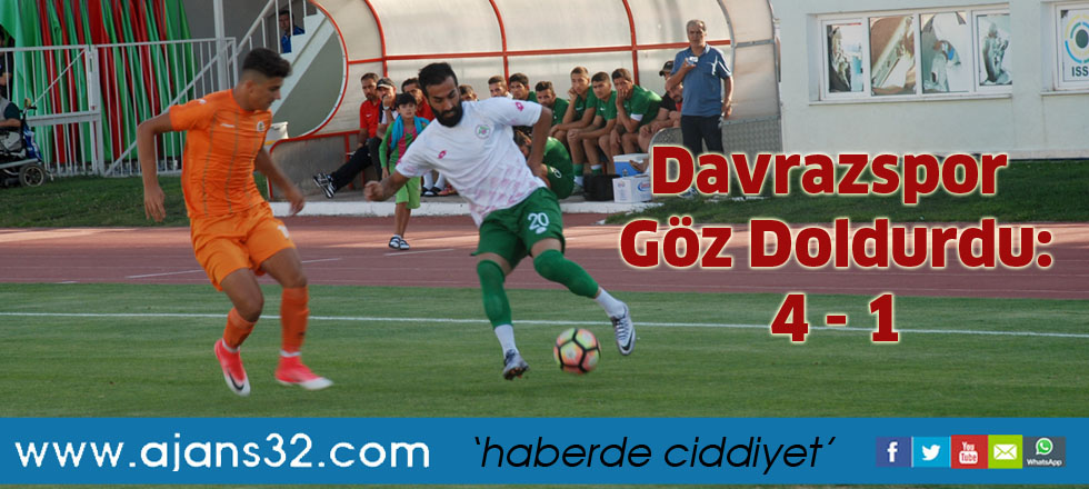 Davrazspor Göz Doldurdu: 4 - 1