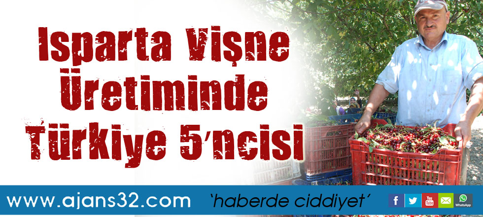 Isparta Türkiye 5’ncisi Oldu