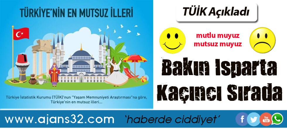 TÜİK Verilerine Göre Mutlu Muyuz Mutsuz Mu?