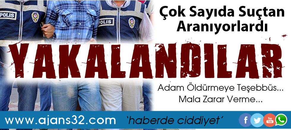 Suç Makinaları Yakalandı