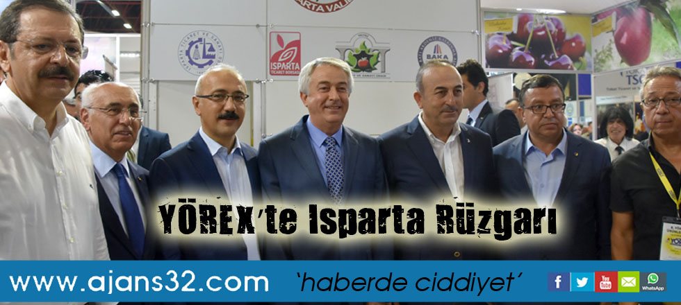 YÖREX’te Isparta Rüzgarı