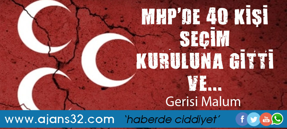 MHP'de Toplu İstifa