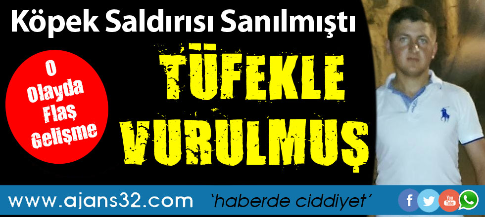 Genç Çoban Tüfekle Vurulmuş