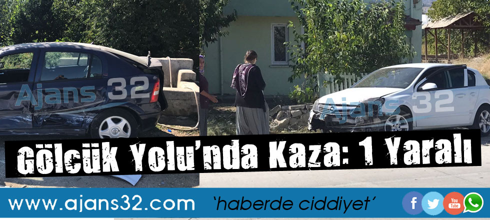 Gölcük Yolu'nda Kaza: 1 Ağır Yaralı