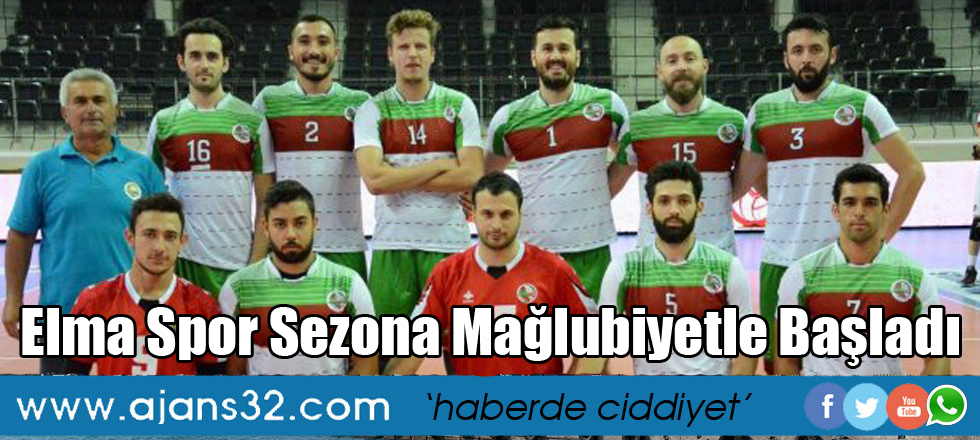 Elma Spor Sezona Mağlubiyetle Başladı