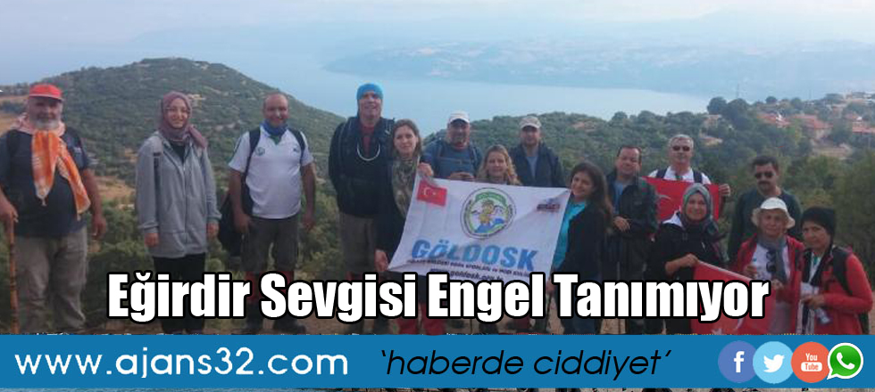 Eğirdir Sevgisi Engel Tanımıyor