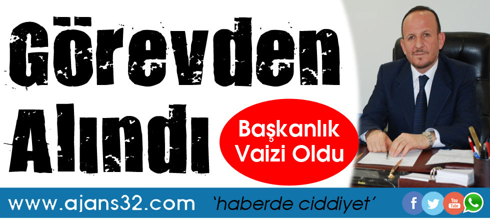 Müftü Görevden Alındı