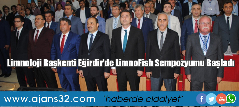 Limnoloji Başkenti Eğirdir’de LimnoFish Sempozyumu Başladı