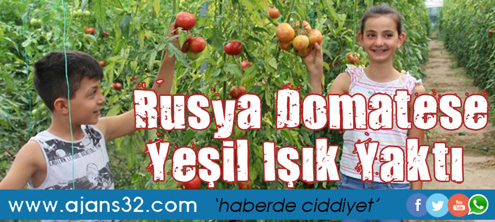 Rusya Domatese Yeşil Işık Yaktı