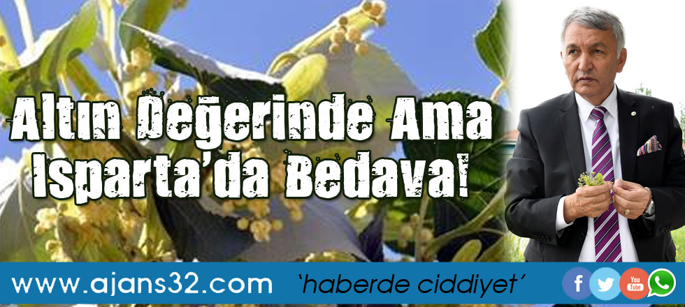 Altın Değerinde Ama Isparta'da Bedava!