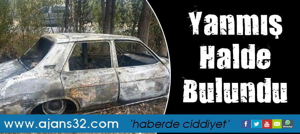 Çalınan Otomobil Yanmış Halde Bulundu