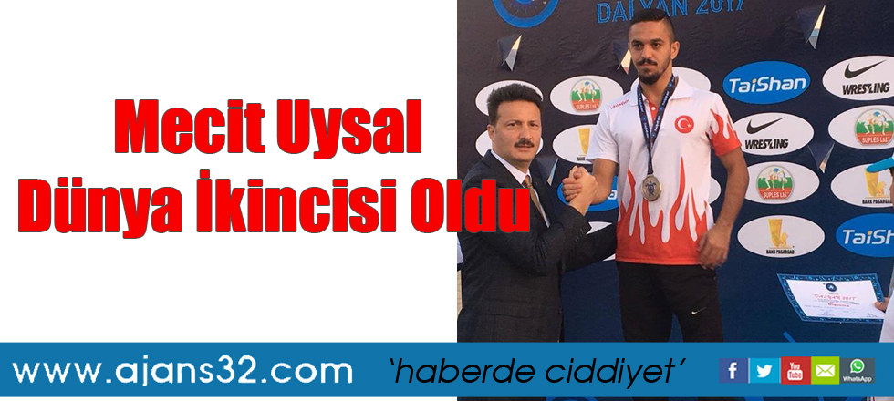 Mecit Uysal Dünya İkincisi Oldu