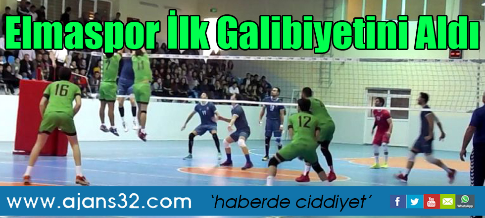 Elmaspor İlk Galibiyetini Aldı