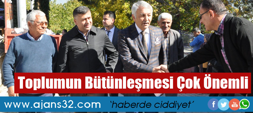 Toplumun Bütünleşmesi Çok Önemli
