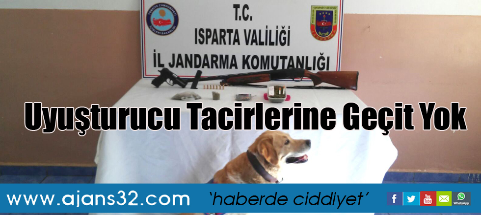 Uyuşturucu Tacirlerine Geçit Yok